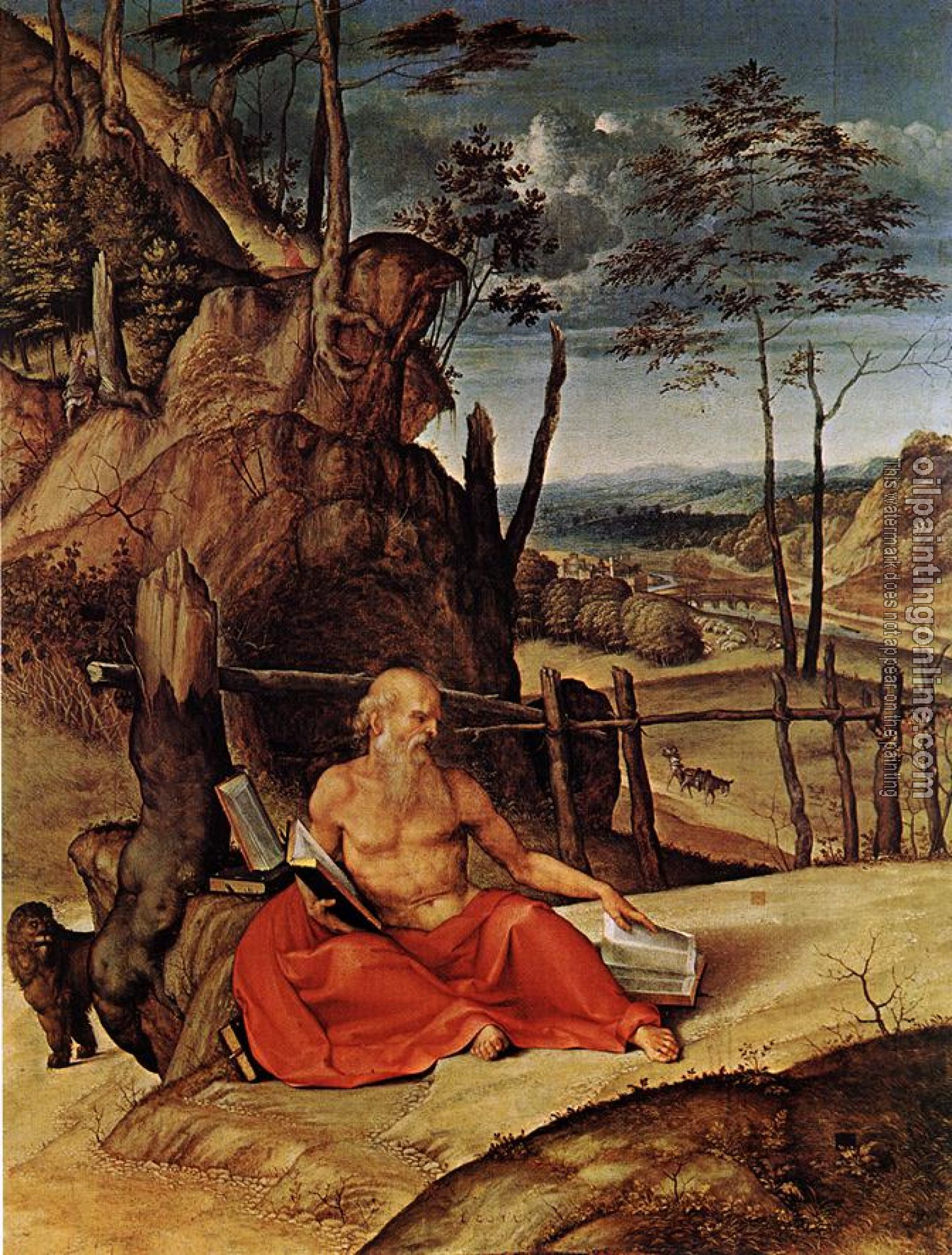 Lotto, Lorenzo - Penitent St Jerome